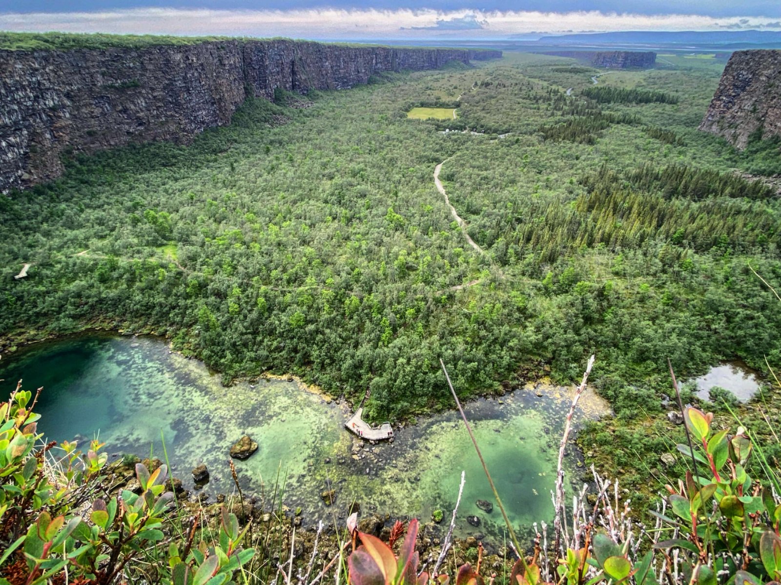 asbyrgi gorge iceland